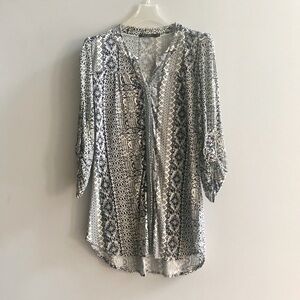 MAX JEANS Geometric Print Tunic